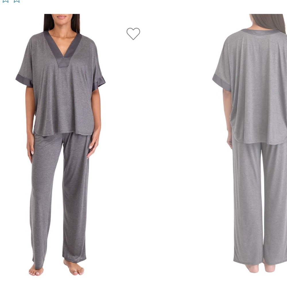 Natori Grey Pajama Set